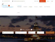 Tablet Screenshot of istanbultransfermarket.com